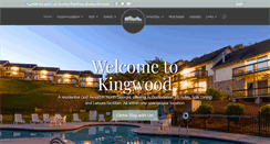 Desktop Screenshot of kingwoodresort.com